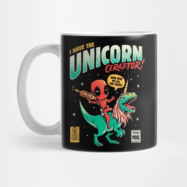 I Have The Unicornceraptor Cute Funny Gift by eduely